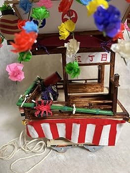 Amazon.co.jp: 我孫子祇園祭 本町3丁目山車ミニチュア込み